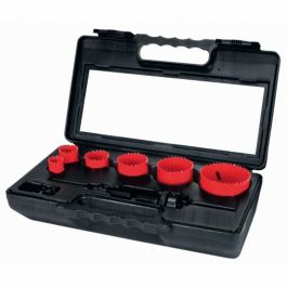 Set de coronas perforadoras TERRAX ø 60 mm Ø 51 mm Ø 22 mm Ø 35 mm Ø 44 mm 28 mm 8 Piezas