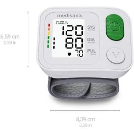 Tensiómetro de muñeca - MEDISANA - BW 345 - Medición de arritmias - Dígitos XL - 398 memorias - Dispositivo médico certificado Tensiómetro de muñeca - MEDISANA - BW 345 - Medición de arritmias - Dígitos XL - 398 memorias - Dispositivo médico certificado