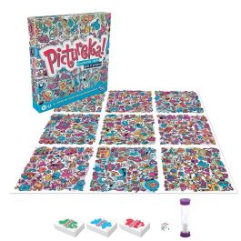 Hasbro Gaming F2564 Pictureka! Juego de Mesa de Dibujos para Encontrar Objetos Rápidamente, con Nuevas Tarjetas y Misiones, Español +6 años