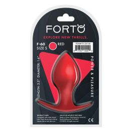 Plug Anal Forto Rojo