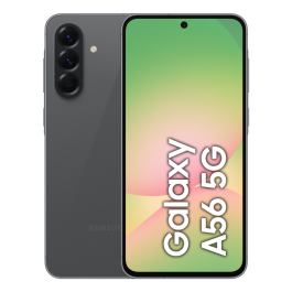 Samsung Galaxy A56 5G Smartphone 6.7" Super AMOLED 120Hz, 256GB+8GB, Cámara 50MP, Batería 5000mAh, Android 15, Color Gris Awesome Graphite Precio: 438.49999974. SKU: B16RB65KVM