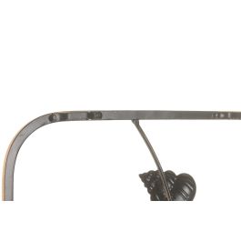 DKD Home Decor Decoración de Pared Mediterráneo Peces Metal Azul Dorado 2.5 x 74 x 29 cm (4 Unidades)