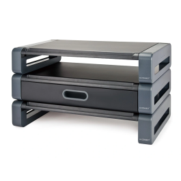 Q-connect Soporte para Monitor Deluxe con Cajón 486x276x96 mm