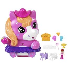 Polly Pocket MATJCR39 Caja de Rodeo de Pony