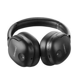 Intenso O400HA Auriculares Over-Ear Inalámbricos Bluetooth 5.3 con Cancelación Ruido Activa (ANC) y Batería 75h Negros Intenso O400HA Auriculares Over-Ear Inalámbricos Bluetooth 5.3 con Cancelación Ruido Activa (ANC) y Batería 75h Negros