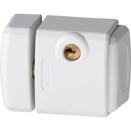 Abus FTS3003 W KD EK Cerradura de Seguridad para Ventanas de Aluminio, Madera y Plástico, Sólo se Necesita Llave para Abrir.