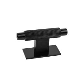 Pomo Aluminio Modelo Arpa Plate Con Placa Acabados Disponibles Efecto Inox, Negro Cepillado Y Laton Cepillado Acabado Negro Cepillad Dist. Agujero 70X25 Viefe Precio: 11.94999993. SKU: B1JLMZBATB