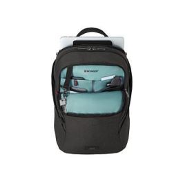 Wenger Mochila MX Light 40,6cm 16" con compartimento para tableta, de poliéster, color gris