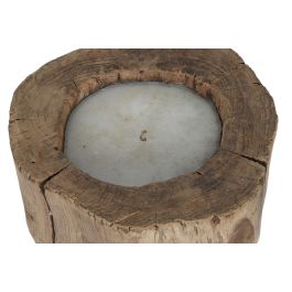 DKD Home Decor Indonesia 1c24 Vela Natural 30 x 40 x 30 cm de Teca Reciclada