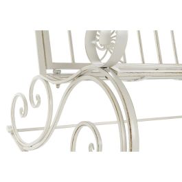 Mecedora DKD Home Decor Metal Aluminio Blanco (118 x 90 x 92 cm)