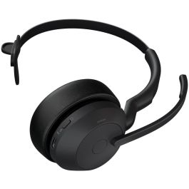Jabra Evolve2 55 Link380c UC Mono Auriculares Inalámbricos Bluetooth Diadema Negro para Oficina/Centro de Llamadas