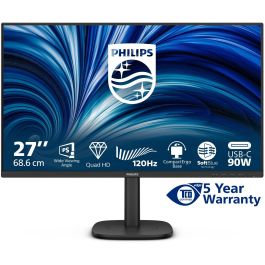 Philips 27B2U3601 Monitor 27" Quad HD IPS 120Hz USB-C HDMI DisplayPort Ajustable (27B2U3601/00) Precio: 315.68999946. SKU: B1JELBPAHM
