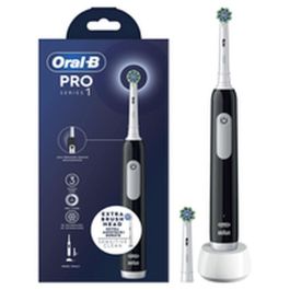 Oral-B PRO SERIES 1 NEGRO Cepillo Eléctrico Recargable con Tecnología 3D y Temporizador de 2 Minutos para Encías Sanas