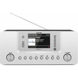 TechniSat 574 IR DigitRadio Radio Digital de Internet FM/DAB+ Plata