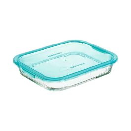 Fiambrera Hermética Luminarc Keep'n Lagon Turquesa 1,5 L Vidrio (6 Unidades)