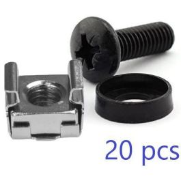 Lanview by Logon M6 CAGE NUT SET AND MOUNTING SCREWS, 1set= 20pcs Precio: 7.88999981. SKU: B1D8W8SMTA