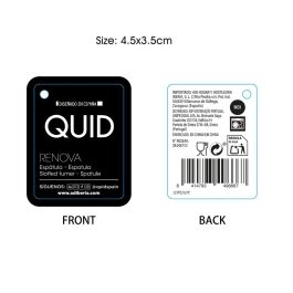 Espatula Acero Inoxidable Kitchen Renova Quid 33,5x7,5x3,5 cm (12 Unidades)