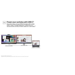 HP E27m G4 QHD USB-C Conferencing Monitor HP E27m G4 QHD USB-C Conferencing Monitor