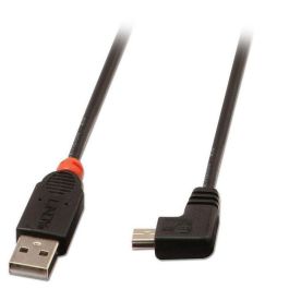 Lindy Cable USB 2.0 de 1m - Tipo A a Mini-B, Conector Ángulo Recto 90 Grados para Móviles, Reduce Tensión Puerto USB Precio: 4.49999968. SKU: B1A3JF3PX4