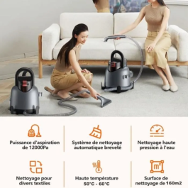 Eziclean Limpiador Extractor de Inyector Caliente EZICLEAN Spot Remover W4 para Sofá, Alfombra y Moqueta - 850W