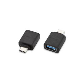 Kensington CA1010 Adaptador USB-C a USB-A M/F para Transferencia de Datos y Carga Rápida