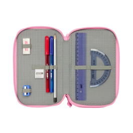 Portatodo BlackFit8 Smile Azul Rosa 12,5 x 19,5 x 5,5 cm 37 Piezas