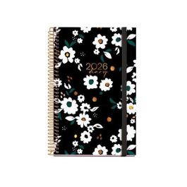 Agenda Anual (2026) Miquelrius Natura Espiral Tapa Extra Con Goma Activa 117X182 D/P Noir Garden Precio: 15.79000027. SKU: B1C457NNYM