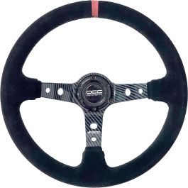 Volante Racing OCC Motorsport Negro Negro/Rojo Ø 35 cm Volante Racing OCC Motorsport Negro Negro/Rojo Ø 35 cm