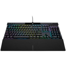Corsair CH9109410FR Teclado mecánico gaming K70 RGB Pro retroiluminado Azerty Cherry MX Red PBT Double Shot Negro