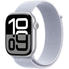 Apple Watch Series 10 GPS - 46 mm - Caja de aluminio plateada - Correa Loop deportiva Blue Cloud Precio: 544.88999994. SKU: B1G6SMKZDF