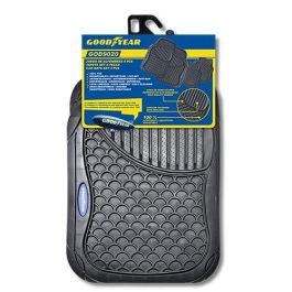 Set de Alfombrillas para Coche Goodyear GOD9020 Universal Negro (4 pcs)