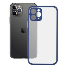 Funda para Móvil iPhone 11 Pro KSIX Duo Soft Azul Precio: 5.50000055. SKU: S1904848