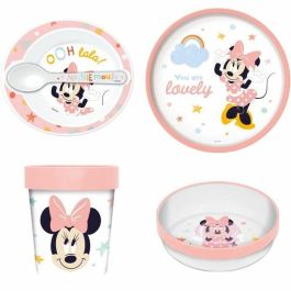 Pack comida THERMOBABY MINNIE 2ª edad - 3 platos + una taza + 1 cuchara