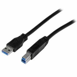 Cable USB A a USB B Startech USB3CAB1M Negro Precio: 13.89000019. SKU: S55057144