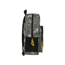 Mochila Escolar Jurassic World Warning Gris 33 x 42 x 14 cm