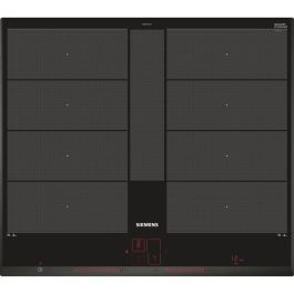 Placa de inducción de 60 cm - SIEMENS - 4 fuegos - 59,2 x 52,2 cm - Negra - IQ700 - EX651LYC1F