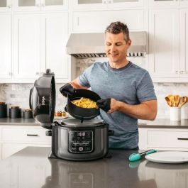 Ninja OP300EU Foodi 7-en-1 Multicocción, Freidora de Aire y Olla a Presión 6L - 1460W Negro