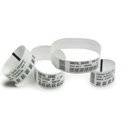 Zebra Z-Band UltraSoft 25x279mm: Pulsera Térmica Directa Polipropileno Suave, Antialergénica, Antimicrobiana, 175 bandas