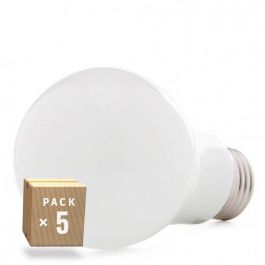 Pack 5 Bombillas LED E27 9W 810Lm 6000ºK 40.000H [HO-ED-B3-E27-9W-CW-PK5-AP] Precio: 6.50000021. SKU: 15096775475587