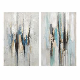 Cuadro DKD Home Decor Abstracto 80 x 3 x 120 cm Urbano (2 Unidades) Precio: 90.49999948. SKU: S3028538