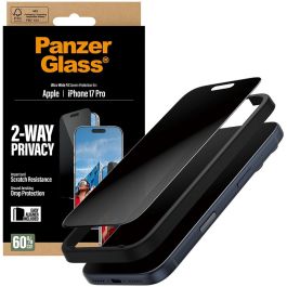 PanzerGlass Protector de Pantalla 2-Way Privacy para iPhone 17 Pro/UWF