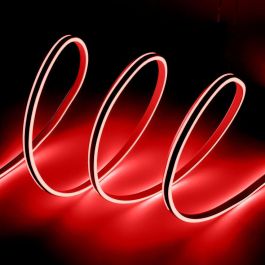 HO Tira LED Manguera Neon Flex 6W 220VAC 8x18mm Doble 120xSMD2835 6W/M x1M 40.000H [HO-NSPVC8x16DOY220G]