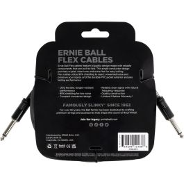 Cable Eb Instrumento Flex Jack-Jack Ss 6 M - Negro Cable Eb Instrumento Flex Jack-Jack Ss 6 M - Negro