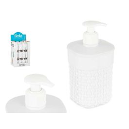 Dosificador plástico para baño 580 ml blanco Berilo 9x16.5x9 cm (36 Unidades) Precio: 34.50000037. SKU: B17KRE93CC