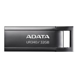 ADATA Memoria USB UR340 32GB USB 3.2 Gen 1 (5Gbps) Lápiz USB Metal Negro - Modelo AROY-UR340-32GBK Precio: 11.79000042. SKU: B19BB6286S
