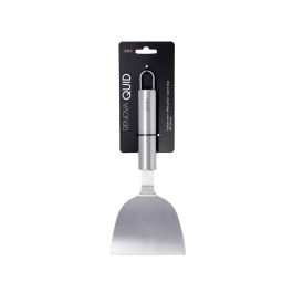 Quid Espátula Ancha de Cocina Renova, Acero Inoxidable 28 cm con Mango de Acero - Apta Lavavajillas