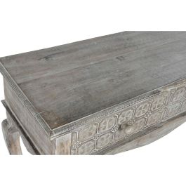 Recibidor con 2 Cajones DKD Home Decor Blanco Marrón 91 x 42 x 81 cm Recibidor con 2 Cajones DKD Home Decor Blanco Marrón 91 x 42 x 81 cm