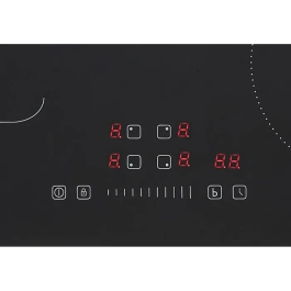 Placa de Inducción Continental Edison 1 flex zone CETI4ZFLEXB1 2000 W