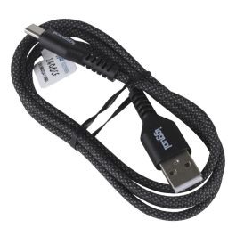 Cable USB A a USB-C iggual IGG319888 Negro