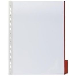 Funda Durable Din-A4 Pestaña Roja Paquete De 5 Precio: 26.59000047. SKU: B1EPEYNJYM